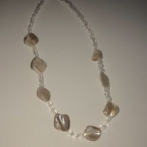 Beads and shells necklace